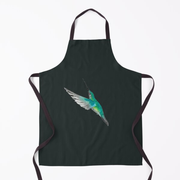 Item preview, Magnificent Hummingbird on Black Background designed and sold by Christiane Dobbins.
