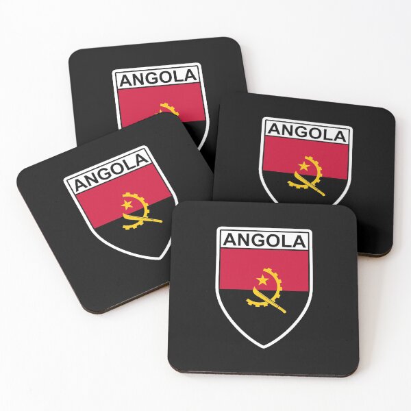 Item preview, Angola Flag Gifts, Stickers & Products (GF) designed and sold by mpodger.