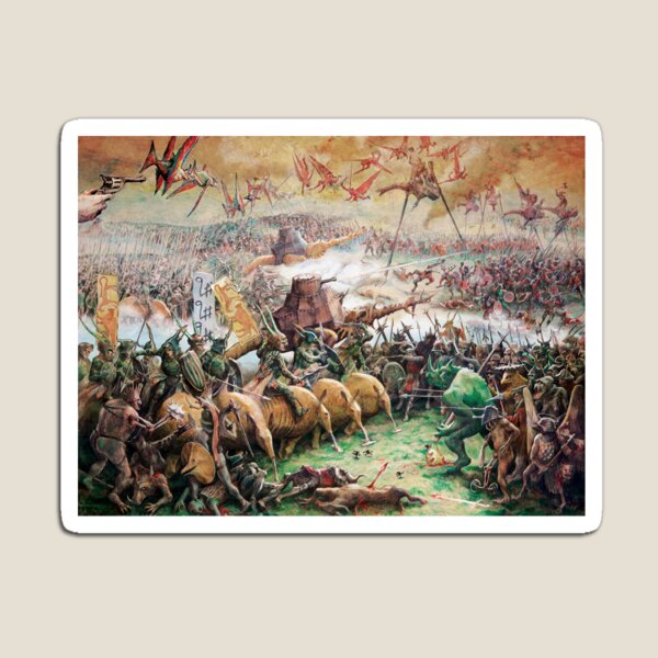 Fantasy Battle Magnet