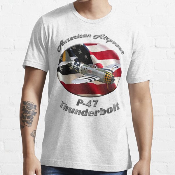 P-47 Thunderbolt American Airpower Essential T-Shirt