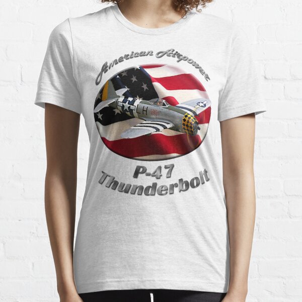 P-47 Thunderbolt American Airpower Essential T-Shirt