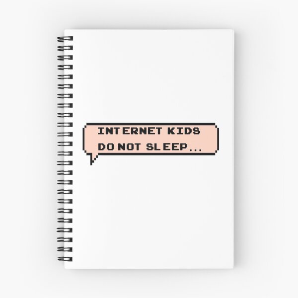 Item preview, Internet kids don't sleep Pink Pixel Bubble designed and sold by Medmac's Designs.