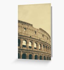 Coliseum Greeting Card