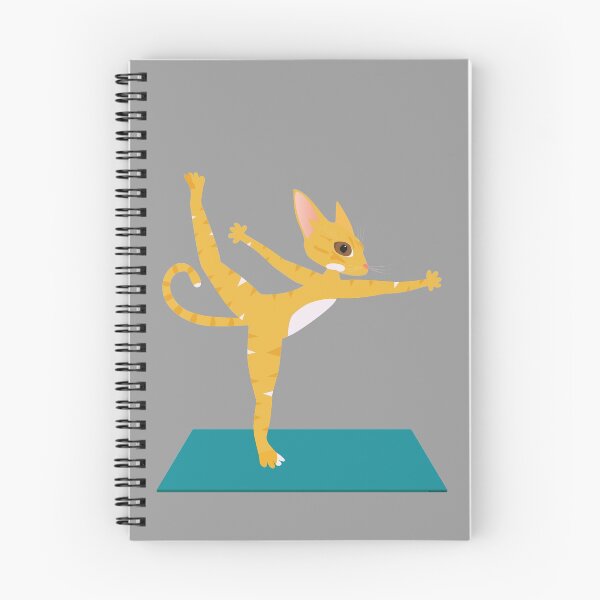 Item preview, Yoga cat doing Natarajasana asana designed and sold by uncutcreations.
