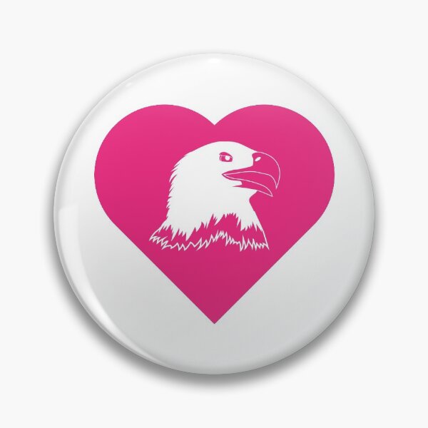 Item preview, Eagle Mascot Cares Pink designed and sold by cmd-art.