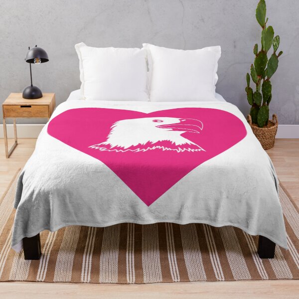 Item preview, Eagle Mascot Cares Pink designed and sold by cmd-art.