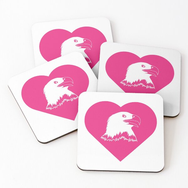 Item preview, Eagle Mascot Cares Pink designed and sold by cmd-art.