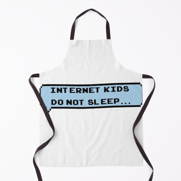 Item preview, Internet kids don't sleep Blue Pixel Bubble designed and sold by Medmac's Designs.