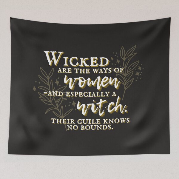 Item preview, Wicked Are the Ways designed and sold by thecaitycat.