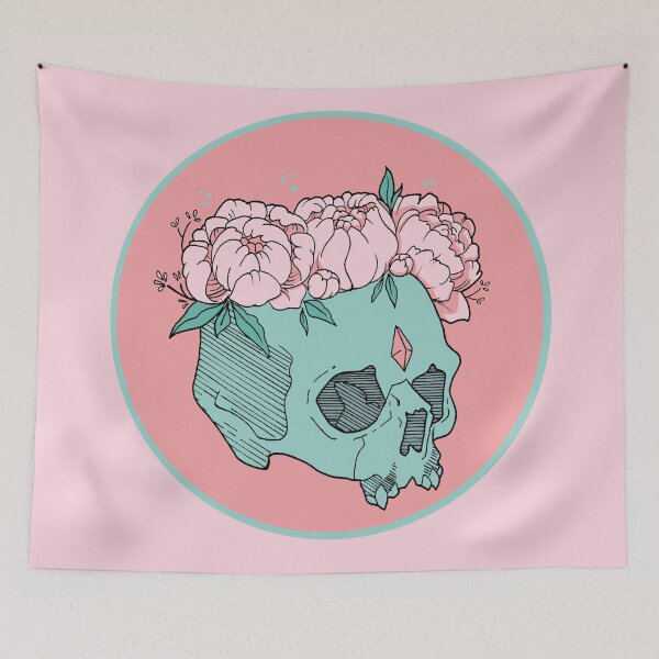 Item preview, Flower Skull designed and sold by Sigra.
