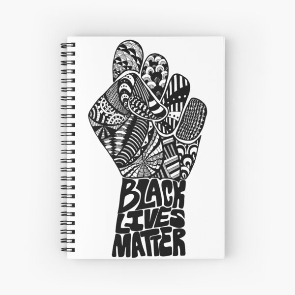Black Lives Matter - B Spiral Notebook