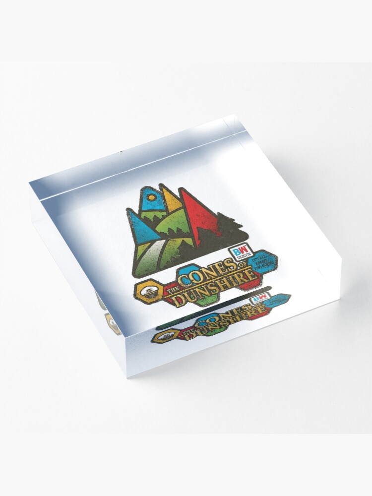 Alternate view of The Cones of Dunshire Acrylic Block