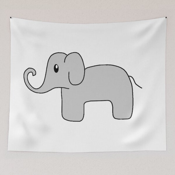 Item preview, Elephant doodle designed and sold by KaylaH22.