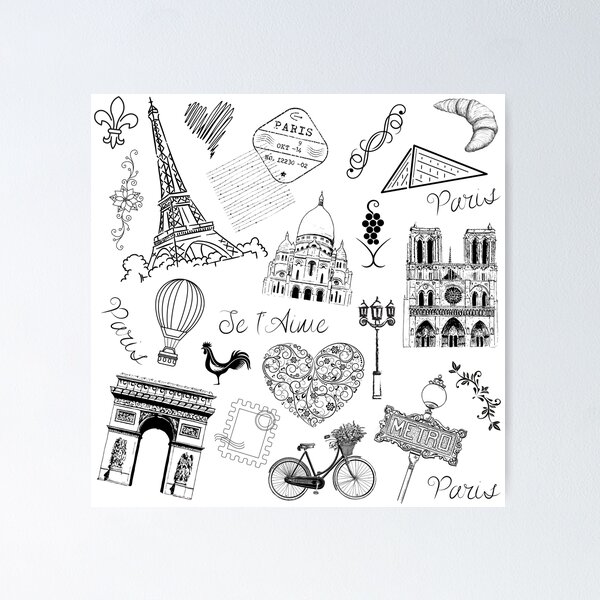 Item preview, Paris Je t'Aime designed and sold by DidouAndLique.