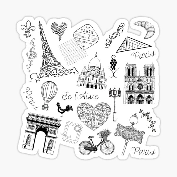 Artikel-Vorschau von Paris Je t'Aime, designt und verkauft von DidouAndLique.