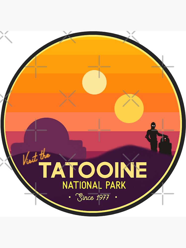 Thumbnail 3 of 3, Magnet, Visit Tatooine designed and sold by harrypotter394.