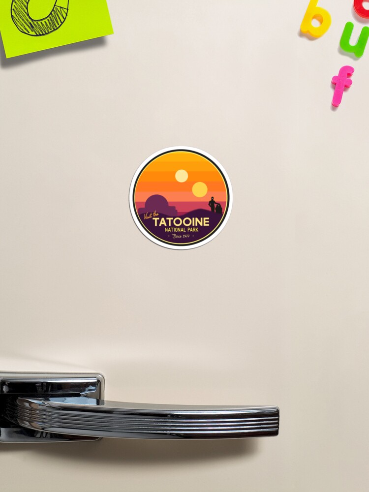 Thumbnail 1 of 3, Magnet, Visit Tatooine designed and sold by harrypotter394.