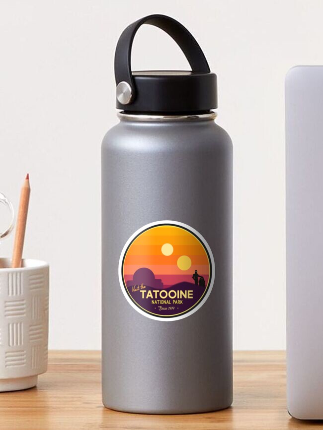 Thumbnail 1 of 3, Sticker, Visit Tatooine designed and sold by harrypotter394.