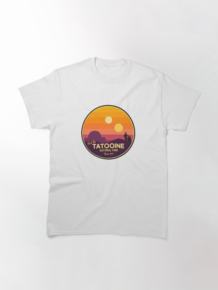 Thumbnail 3 of 7, Classic T-Shirt, Visit Tatooine designed and sold by harrypotter394.