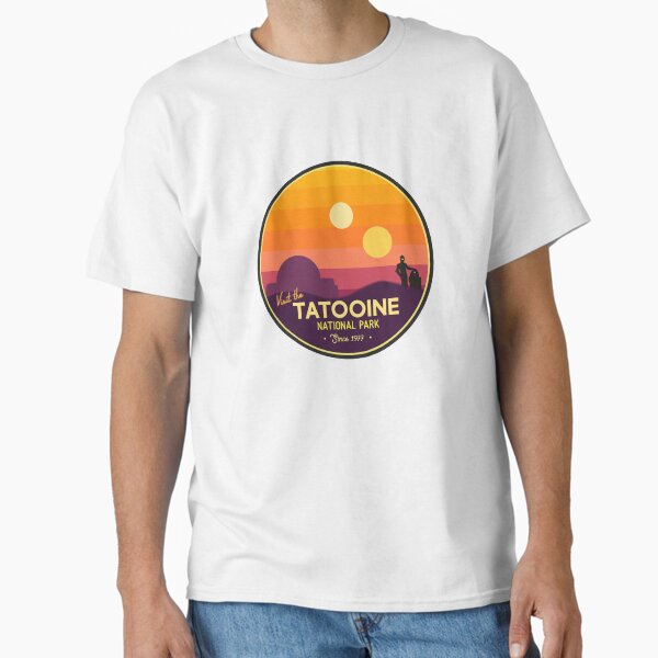 Vista previa del artículo con la obra «Visita Tatooine», diseñado y vendido por emma k..
