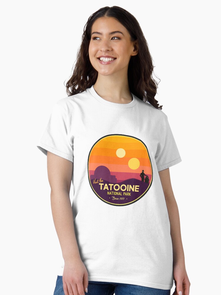 Thumbnail 2 of 7, Classic T-Shirt, Visit Tatooine designed and sold by harrypotter394.
