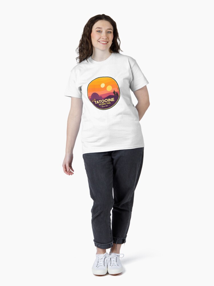 Thumbnail 4 of 7, Classic T-Shirt, Visit Tatooine designed and sold by harrypotter394.