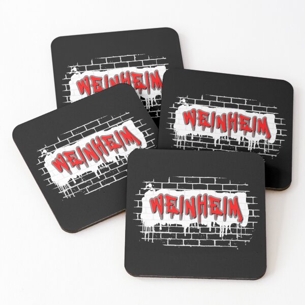 Item preview, Weinheim Woinem graffiti with a wall background designed and sold by GeogDesigns.