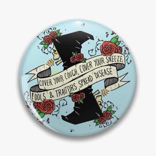 Item preview, Fools & Traitors (blue) designed and sold by AshLernoutArt.