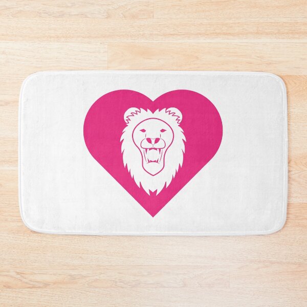 Item preview, Lion Mascot Cares Pink designed and sold by cmd-art.