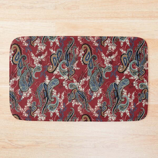 Item preview, Boho Bohemian Chic Red Tribal Ethnic Pattern designed and sold by mythandframe.