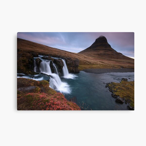 Dawn in West Iceland Canvas Print