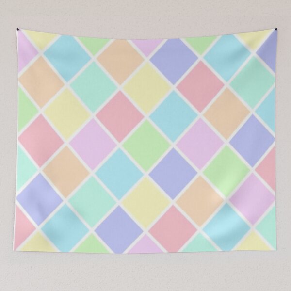 Item preview, pastel rainbow diamonds designed and sold by KaylaH22.