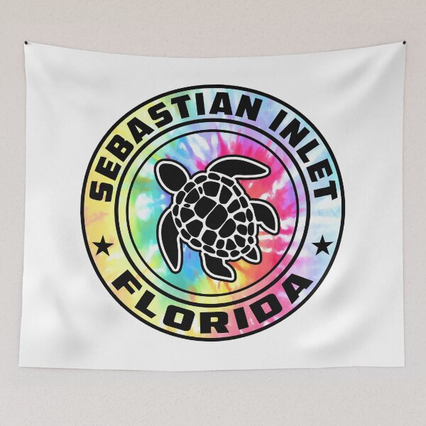 Item preview, Sebastian Inlet Florida Sea Turtle FL designed and sold by DESTINATIONS DECAL.