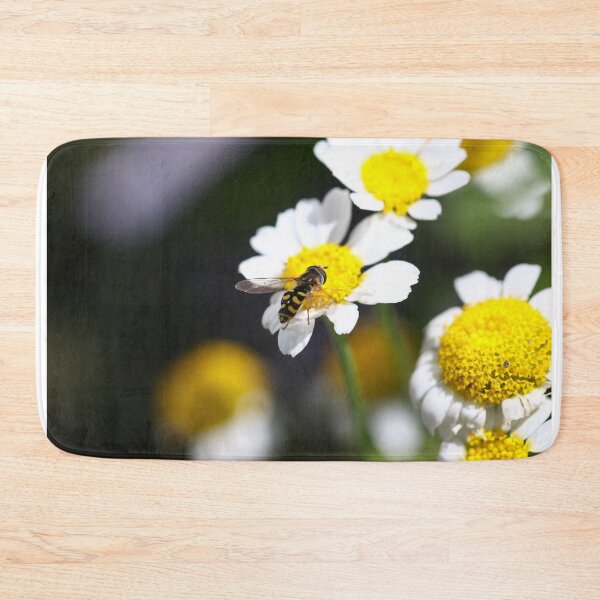 Item preview, Hoverfly on daisies designed and sold by GreyFeatherPhot.