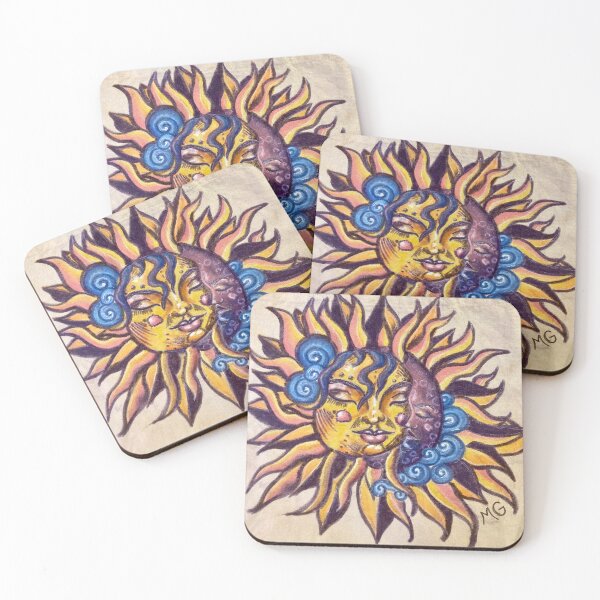 Item preview, Sun and moon in harmony designed and sold by Morgan Guinessey.