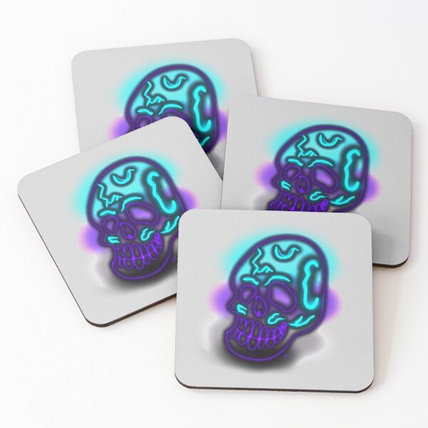 Item preview, Neon skull designed and sold by BV-creas.