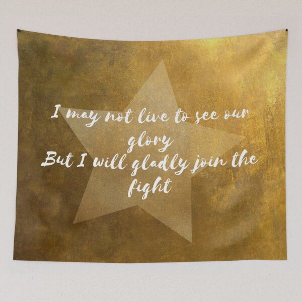 Item preview, I May Not Live to See Our Glory designed and sold by BeluFndz.