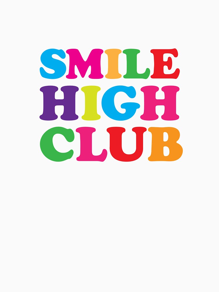 smile high club t shirt