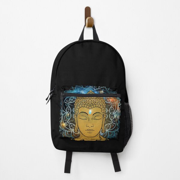 Item preview, Buddha in the Galaxy Golden Face designed and sold by MandalaSoul.