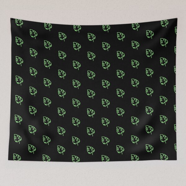 Item preview, Neon Green Monstera Plant Leaf designed and sold by amateurletters.