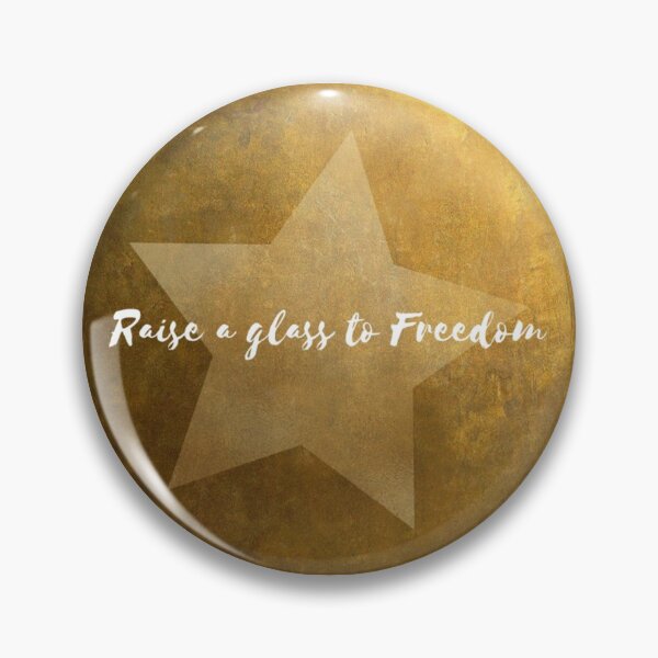 Item preview, Raise A Glass to Freedom designed and sold by BeluFndz.
