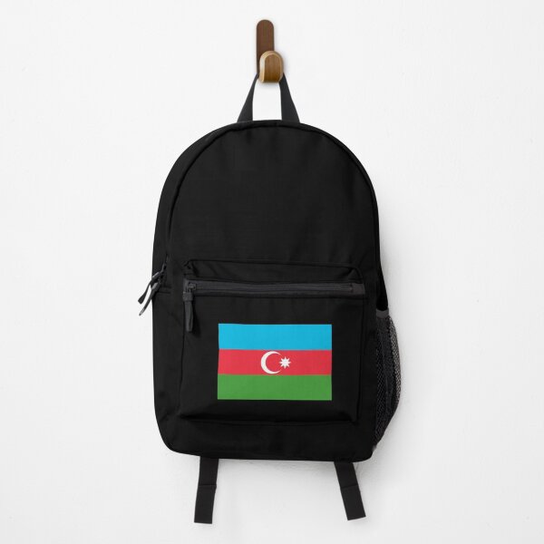 Item preview, Azerbaijan Azerbaijani flag flag designed and sold by GeogDesigns.