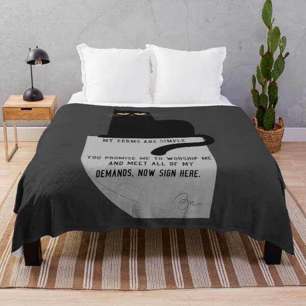 Item preview, My terms are simple, black cat terms, designed and sold by minstore.