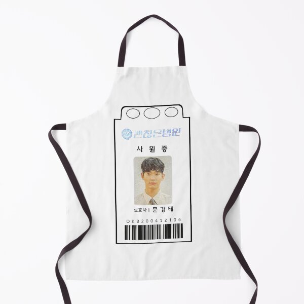 Item preview, It's Okay to Not Be Okay - Moon Gang Tae OK Hospital Badge designed and sold by kdramastan.