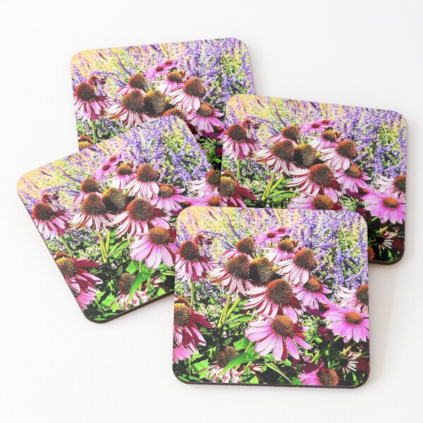 Item preview, Purple Echinacea (Cone Flowers) designed and sold by Lesliebc.