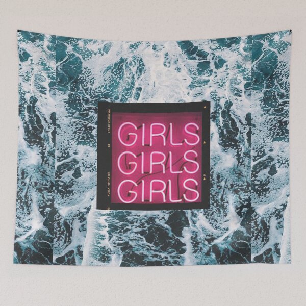 Item preview, Girls Girls Girls Dorm Decor designed and sold by designs-hj.