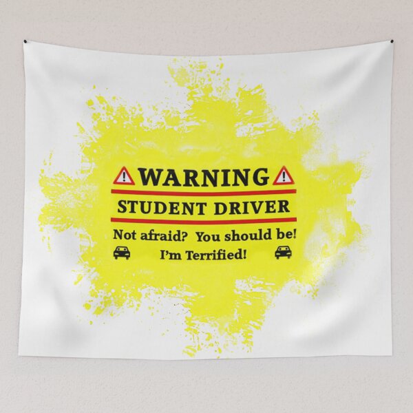 Item preview, Warning Student Driver designed and sold by RockCreek.