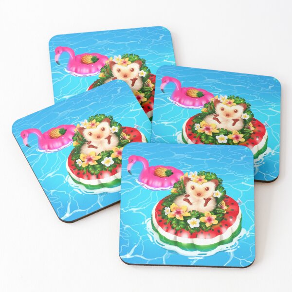 Item preview, Summer flowerhog designed and sold by DigitalCloud.