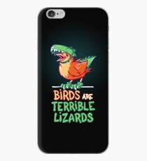 Birds Are Terrible Lizards iPhone Case