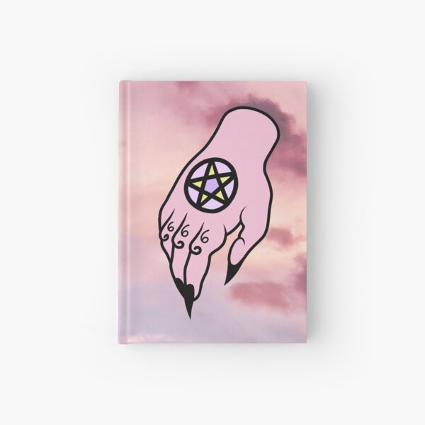 Gay Satanic Hand Tattoos Hardcover Journal